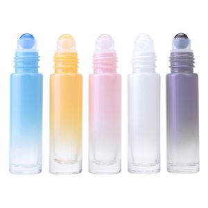 10 ml Jade Roll-On Flasche Reise Tragbare Mini Glas Ätherisches Öl Flaschen Natürliche Kristall Stein Kosmetische Leere Abfüllung