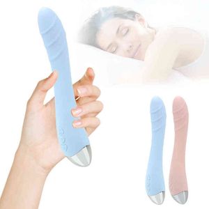 NXY Vibratori Giocattolo del sesso per le donne G-spot Dildo Vibratore Vagina Clitoride Massaggiatore 10 velocità Potente masturbazione femminile Ricarica USB Fidget Toys 220110