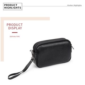 HBP female small bag 2021 new multiple function single shoulder inclined shoulder bag head layer cowhide fashion hand small package