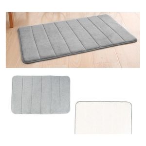 40 x 60 cm Badematte Badezimmerteppich Wasserabsorptionsteppich Shaggy Memory Foam Badezimmermatten-Set Küchentür Boden Tapi wmtSjm bdenet