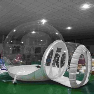 Bubble Dome Tent Gonfiabile Bubble House Clear Bubble Hotel 3m Diametro Fabbrica all'ingrosso a buon mercato Spedizione gratuita Ventilatore gratuito