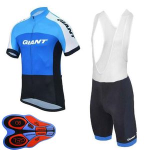Mens Summer Giant Team Cycling Jersey Suit quick dry Mountain Bike Clothing MTB Bicycle Outfits Ropa Ciclismo Cycling uniform Y21030615