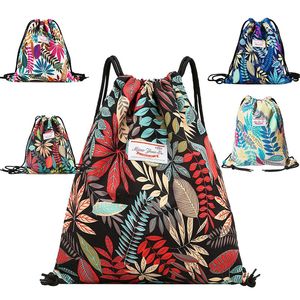 Borsa da palestra impermeabile Borse a tracolla sportive per donna Uomo Borsa da palestra con coulisse Borsa da esterno Zaino per allenamento Nuoto Borse fitness Q0115