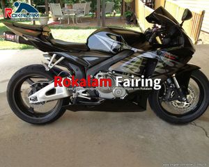 För Honda CBR600RR F5 2005 2006 Moto Parts Fairings CBR 600RR 05 06 Svart Motorcykel Bodywork Kit (formsprutning)