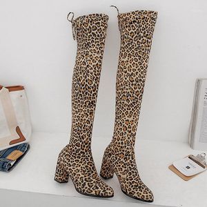 Wholesale suede over the knee boots for sale - Group buy LAKESHI Sexy Thigh High Boots Over the Knee Heels Boots for Women Long Female Suede High Heel Overkneeboot1
