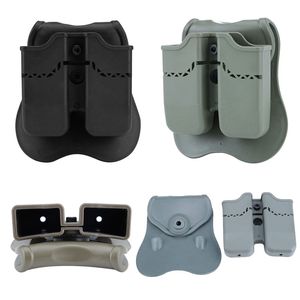 Tactical Airsoft Mag Accessory Fast Double Magazine Pouch Bullet Shell Box No06-121