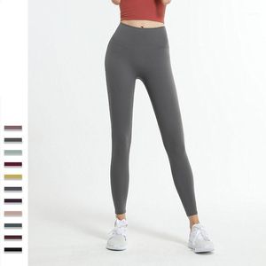 Yoga Outfits Gym Leggings Seamless High Waist Naked Feeling Push Up Pants Fitness Running Solid Color Women Sportswear