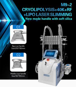 2022 Cryolipolysis Fat Freezing Portable Cryo Slimming Machine Fat Reduction Cryoterapi Fat Freeze RF Cavitation
