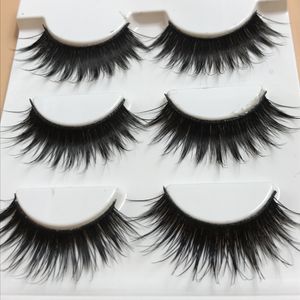 3D Handmade Faux Mink Eyelash Natural Long Fake Lashes Makeup