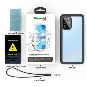 Wasserdichte, durchsichtige Handyhüllen für Samsung Galaxy S20 Plus Ultra, Redpepper Dot-Serie, schneesichere Hybrid-Rüstung, schwimmende Schwimmtasche mit Anti-Fall-Schutz