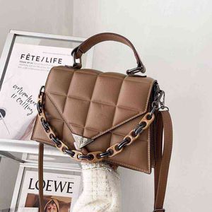 Nxy handväska ny trendig liten fyrkantig väska enkel mode rhombus handväskor axel hög kvalitet crossbody s lady wlhb2331 0208