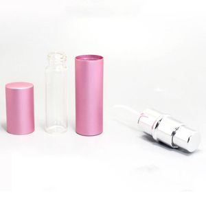 5ml Mini Spray Butelka Perfumy Podróży Pusty Kosmetyczny Pojemnik z dezynfekcji, Pure Dew, Atomizer Aluminium Refillable