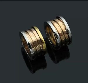 2022 gold rings L titanium steel nail ring fashion couple ring for men and women best jewelry jers