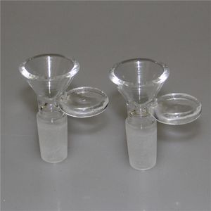 14mm 18mm Heady Glass Slides Bowl Pieces Bongs Bowls Smoking Water Pipes Ash Catcher Bubbler Dab Rigs Bong