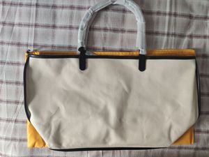 Högkvalitativ handväska för kvinnor stor tote bag mjuk canvas shoppingväska med liten påse dammpåse