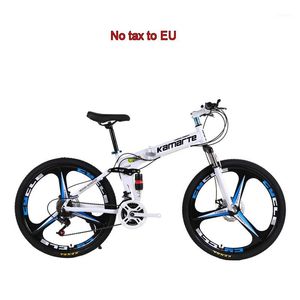 Cyklar hastighet Mountainbike tum Folding Cykel Kniv Wheel Disc Broms Man Kvinna Vuxen Utomhus Resa Bicycle1
