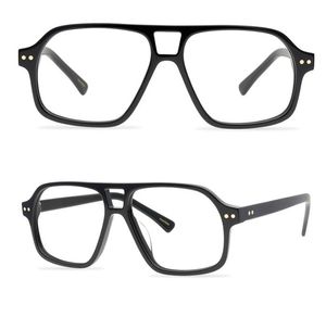 Marke Männer Brillen Rahmen Myopie Optische Gläser Frauen Brillen Große Brillenfassungen für Rezept Objektiv mit Box