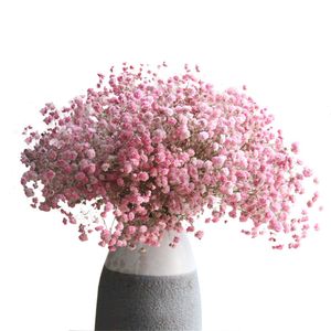 110G Rosa Naturale Essiccato Respiro Del Bambino Fiore Di Natale Regalo di San Valentino Matrimonio Tocco Decor Regalo Bouquet Y1128