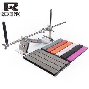 [ビデオ] Ruixin Pro Steel Professional Knife Sharpenerツール鮮明化機械キッチンアクセサリー研削装置バーダイヤモンド201026