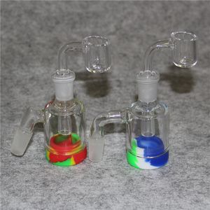 Color Glass Afs Catcher Bubbler 10mm 14mm 18mm Masculino Calabash Bowls Ashcatcher para fumar Bongos de água Dab Pipes