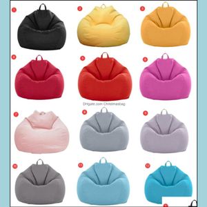 Wholesale baby bean bag for sale - Group buy Chair Ers Sashes Home Textiles Garden Ers Gardenchildren S Chairs Without Filling Linen Cloth Sofas Lazy Lounger Er Baby Seat Bean Bag Sof