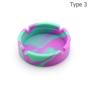 Bar KTV Ashtraies Silicone Portable Glow Ashtray Cup Hotel Home Office Originality High Quality New Arrival 2 8bj M2