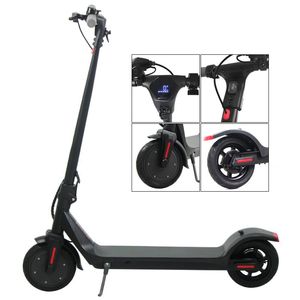 Wholesale hot wheels electric scooter for sale - Group buy Hot MK042 Electric Scooter W V inch Foldable Scooters Wheels Max Load KG Solid Tire for Adults Digital Dashboard Smart APP