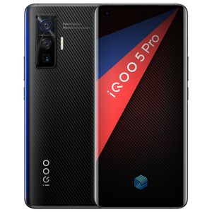 Cellulare originale Vivo iQOO 5 Pro 5G 8GB RAM 256GB ROM Snapdragon 865 Octa Core Android 6.56