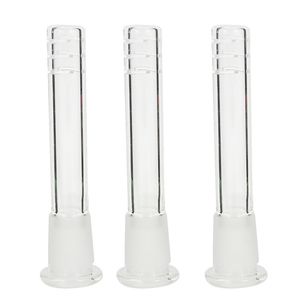Neueste Pyrex Glas handgemachte Rauchen Bong Down Stem tragbare 14 mm weiblich 18 mm männlich Filter Bowl Container Wasserpfeife Zubehör Halter DHL