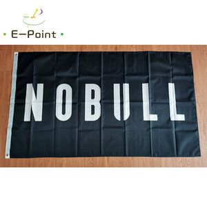 Beyaz Nuquull Siyah Arka Plan Bayrak 3 * 5ft (90 cm * 150 cm) Polyester Bayrak Banner Dekorasyon Uçan Ev Bahçe Bayrağı Şenlikli Hediyeler