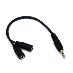 Connectors hot Audio Conversion Cable 3.5mm Male To Female Headphone Jack Splitter Audio Adapter