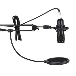 bm 800 microphone for computer professional 3.5mm wired studio condenser mic with tripod stand for Recording pc laptop bm800