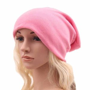 Chapéus de inverno para mulheres gorro de algodão misturado hip hop caps slouch de chapéu quente festival unisex turbante bonnet