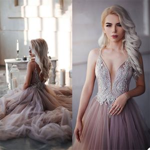 Crystal Designer Evening Dresses Beads Sequins Spaghetti Strap Ruched Tulle Formal Prom Dress Gorgeous Custom Made Pageant Celebrity Dress