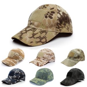 Wholesale combat hats resale online - Multicam Military Baseball Caps Camouflage Tactical Army Soldier Combat Paintball Adjustable Classic Snapback Sun Hats Men Women