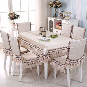 Brief Solid Table Cloth Silk Chair Cover Seat Cushion Party Banquet Rectangle Square Tablecloth Home Wedding Decor tapetes 1 PC T200707