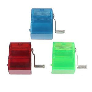 Outros acessórios para fumar Moedor de Erva com 4 cores diferentes Metal Plastic Mand Crower Crusher Smasher Tobacco Moedores