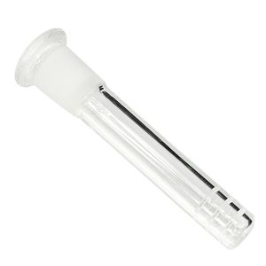 Ultimo vetro Pyrex fatto a mano per fumare Bong con filtro verso il basso Stelo portatile 14MM Femmina 18MM Contenitore per pipa ad acqua per contenitore maschio DHL Free