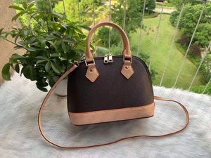 Hochwertige Alma Fashion Damen Umhängetaschen Kette Umhängetasche Leder Handtaschen Shell Geldbörse Damen Kosmetik Umhängetaschen Tote