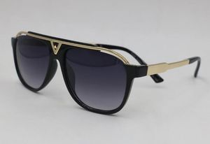 Sommer Mann Mode im Freien UV400 Schutz Metall Gold Sonnenbrille Frauen fahren Sonnenbrille Unisex Brille Radfahren Brillen schwarze Farbe Schutzbrille Brillen Schutzbrille