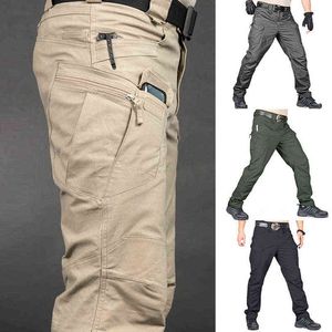 Pantaloni tattici uomini pantaloni da carico casual esercito stile militare di addestramento impermeabile pantaloni da lavoro durevoli più dimensioni 6xl h1223