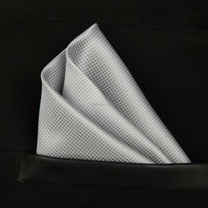 Moda Business Suit Square Lenço de lenço de lenço de lenço de seda Hanky ​​Cravat para acessórios de moda no noivo do casamento