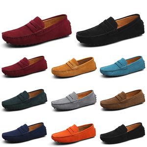 Gai High Quality Men Buty Casual Espadrilles Triple Black Brown Wines Red Navy Khakis Mens Sneakers na zewnątrz jogging 39-47