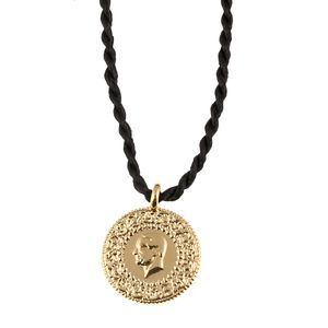 Collane con corda pendente con moneta turca placcata oro per donne Monete turche Gioielli Regali etnici