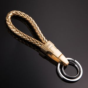 Car Keychain Braided Rope Handheld Key Chain Personality Couple Pendant Auto Accessories