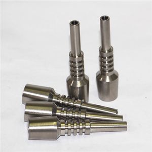 hand tools wholesale NC Glass Pipe Tips with Quartz Nail Dabber Dish 10 Mm 14mm 18mm ash catcher Bongs Titanium Nails