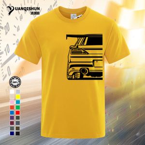 YUANQISHUN Tee Fashion Design Nissan Silvia S15 Men T-shirt Japan Racing Graphic Print T Shirt High Quality 16 Colors Cotton Brand Tees 0181-M