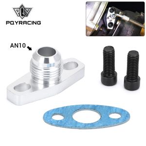 PQY – Turbo-Ölrücklauf-/Ablassflansch-Adapter AN10 Garrett GT28 GT30 GT35 T25 PQY-OFG34