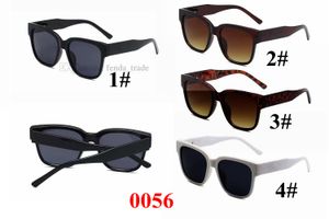 Designer Square Vintage Black Sunglasses Women Fashion Sunglasses Big Frame Unisex Eyewear Vintage Feminino 10PCS 5 cores