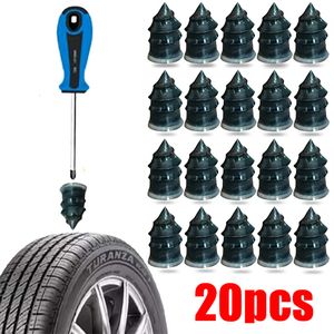 20pcs Vacuum Tyre Repair Nail Car Truck Motorcycle Scooter Bike Wheel Tyre Repair Nails Tire Puncture Tubeless Rubber Nails